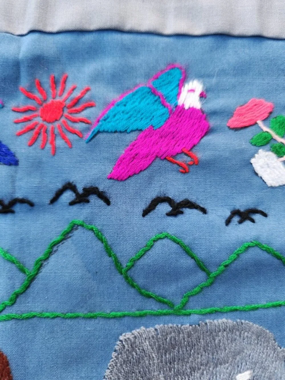 Handmade vintage hmong